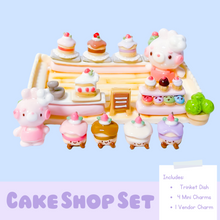 Load image into Gallery viewer, Cake Shop Trinket Dish Set
