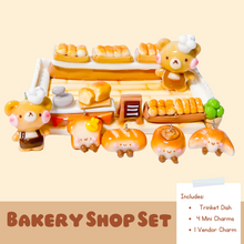 Load image into Gallery viewer, Bakery Shop Trinket Dish Set
