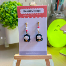 Load image into Gallery viewer, No Face Dangling Clay Earrings
