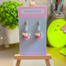 Load image into Gallery viewer, Violetchi Dangling Clay Earrings
