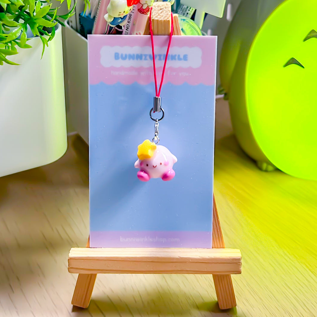 Kirby Phone Charm