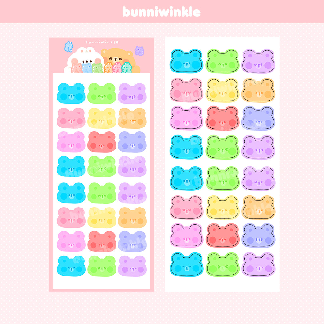 Gummy Bears Deco Sticker