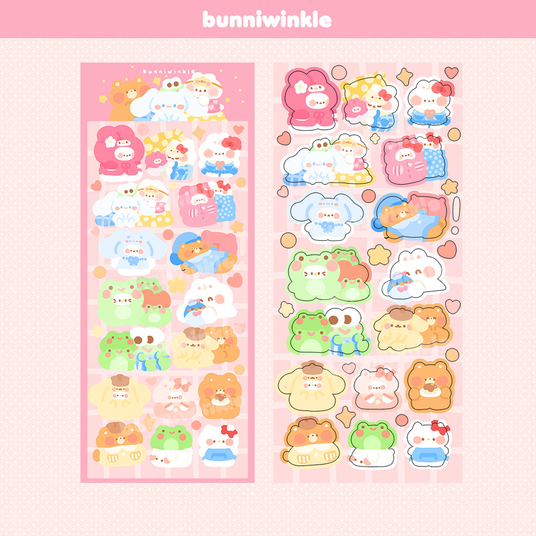 Sanrio Night Deco Sticker